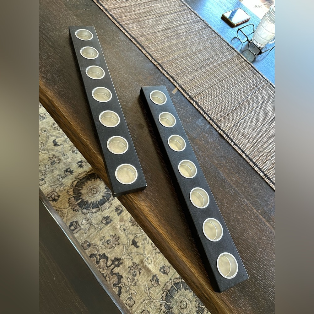 Two candleholders - Picture 2 of 2